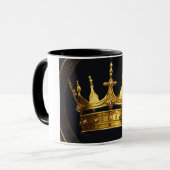 King Crown Logo Combo Mug Tasse (Vorderseite Links)