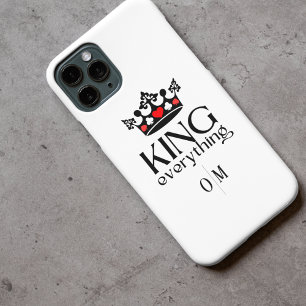 KING Crown Personalisiert Case-Mate iPhone Hülle
