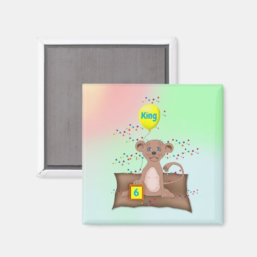 King Cub Magnet (Vorderseite/Rückseite)
