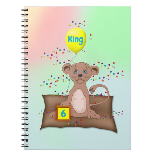 King Cub Notizblock (Vorderseite)