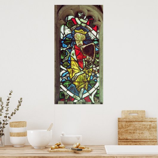 King David, 14th century Poster (Küche)