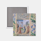 King David coveting Bathsheba Magnet (Vorderseite/Rückseite)