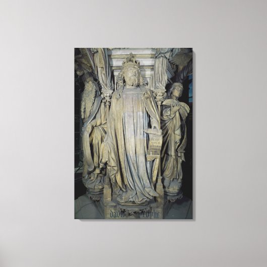 King David, Moses und Jeremiah Leinwanddruck (Vorderseite)