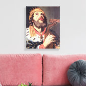 King David (Panel) Leinwanddruck (Insitu (Wohnzimmer))