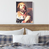 King David (Panel) Leinwanddruck (Insitu (Schlafzimmer))