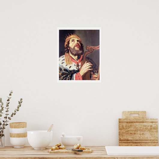King David (Panel) Poster (Küche)