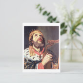King David (Panel) Postkarte (Stehend Vorderseite)