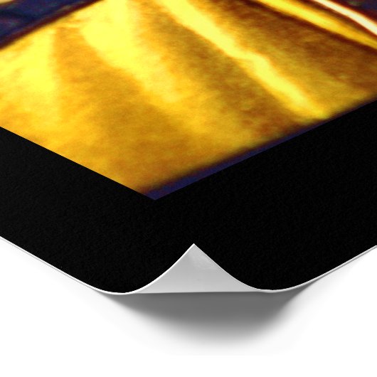 King David Poster (Ecke)