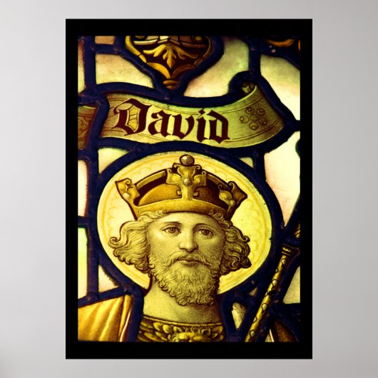 King David Poster (Vorne)