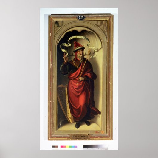 King David Poster (Vorne)