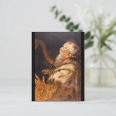 King David', Sir Peter Paul_Dutch Masters Postkarte (Stehend Vorderseite)