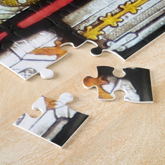 King David Stached Glass Window Jigsaw Puzzle (Seite)