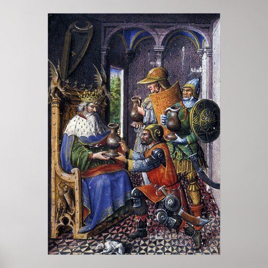 King David und die drei Valiants Poster (Vorne)