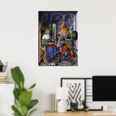 King David und die drei Valiants Poster (Heimbüro)