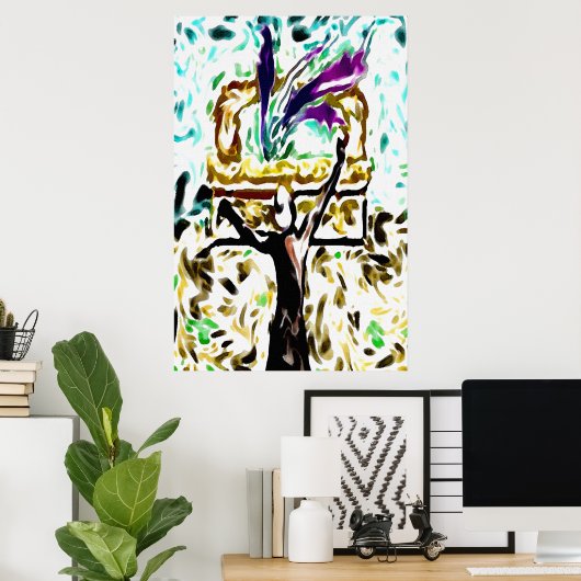 King David's Dance Poster (Heimbüro)