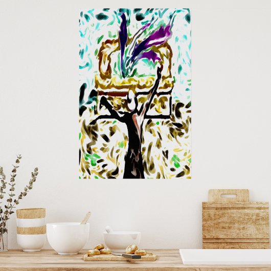 King David's Dance Poster (Küche)