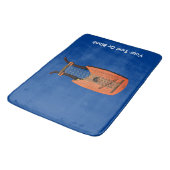 King David's Harp Badematte (Schrägansicht)