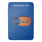 King David's Harp Badematte (Vorderseite Vertikal)