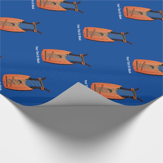 King David's Harp Geschenkpapier (Ecke)