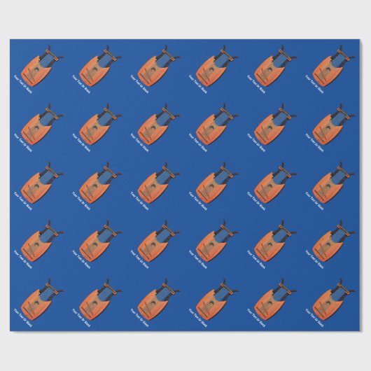 King David's Harp Geschenkpapier (Flach)