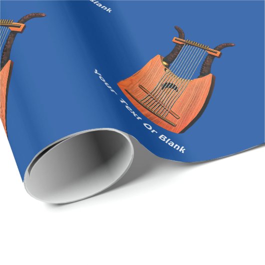 King David's Harp Geschenkpapier (Rolleneckpunkt)