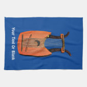 King David's Harp Geschirrtuch (Horizontal)
