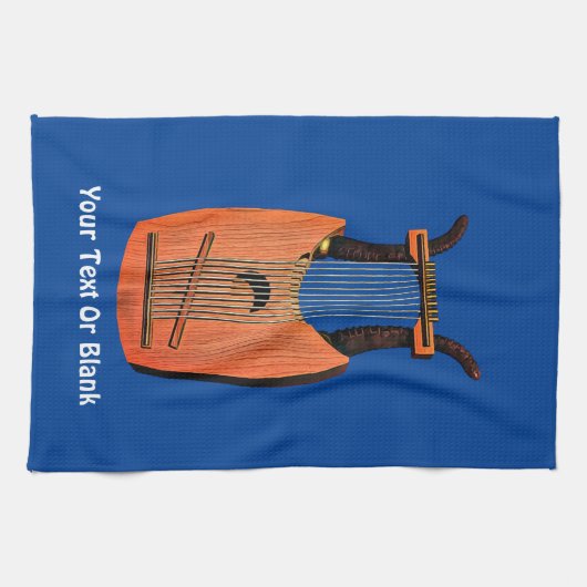 King David's Harp Geschirrtuch (Horizontal)