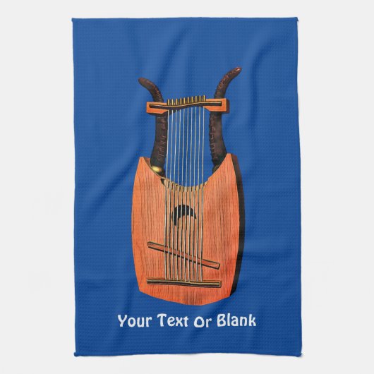 King David's Harp Geschirrtuch (Vertikal)