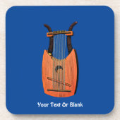 King David's Harp Getränkeuntersetzer (Vorderseite)