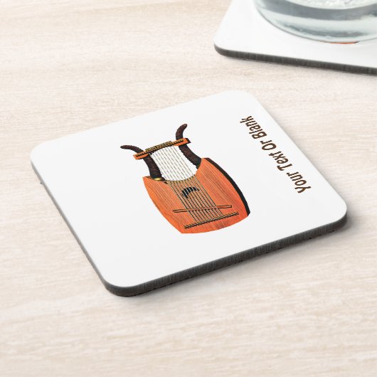 King David's Harp Getränkeuntersetzer (Linke Seite)