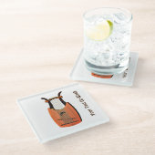 King David's Harp Glasuntersetzer (Schrägansicht)