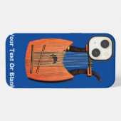King David's Harp iPhone Hülle (Rückseite (Horizontal))