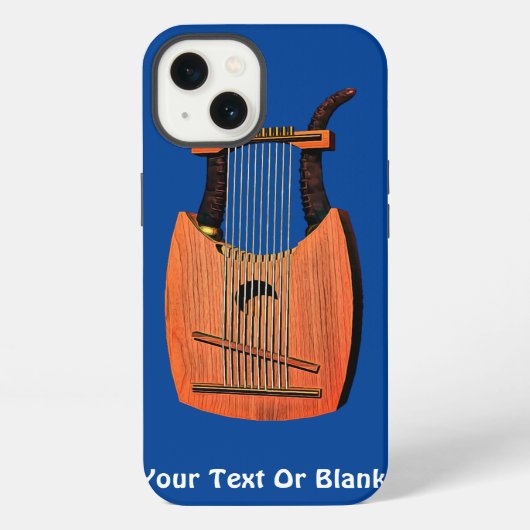 King David's Harp iPhone Hülle (Rückseite)