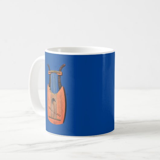 King David's Harp Kaffeetasse (Vorderseite Links)