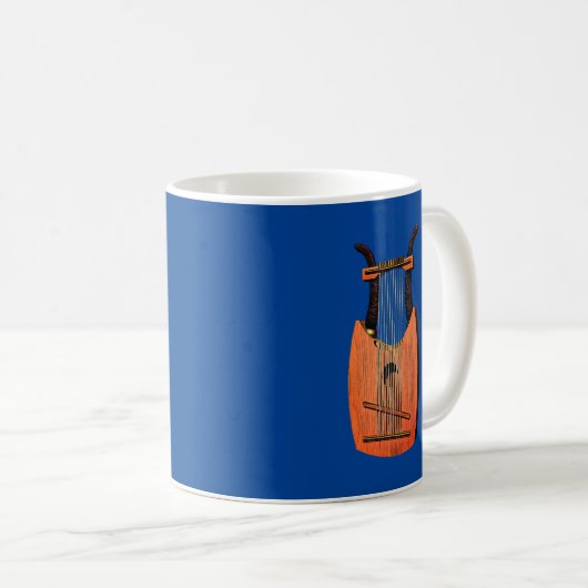 King David's Harp Kaffeetasse (VorderseiteRechts)