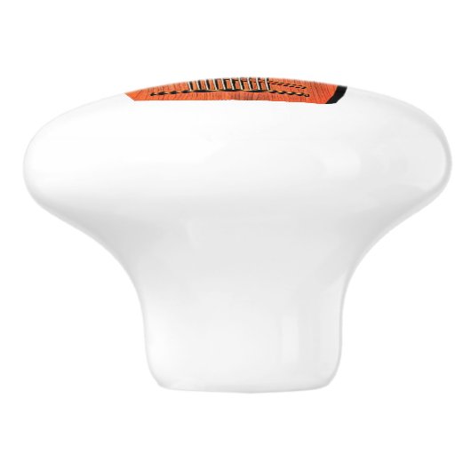 King David's Harp Keramikknauf (Seitenansicht)