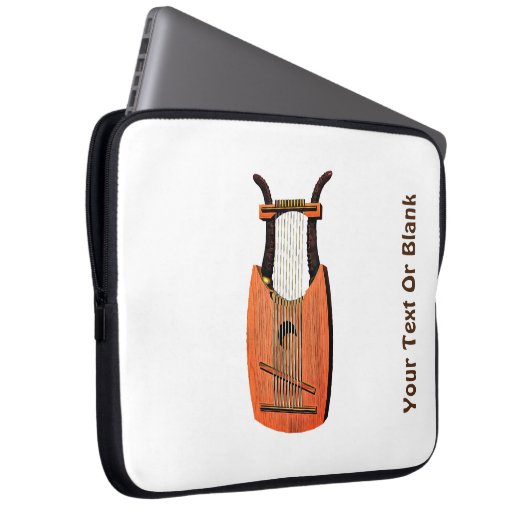 King David's Harp Laptopschutzhülle (Vorne Rechts)