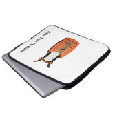 King David's Harp Laptopschutzhülle (Vorne Knopf)