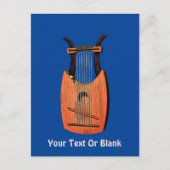 King David's Harp Postkarte (Vorderseite)