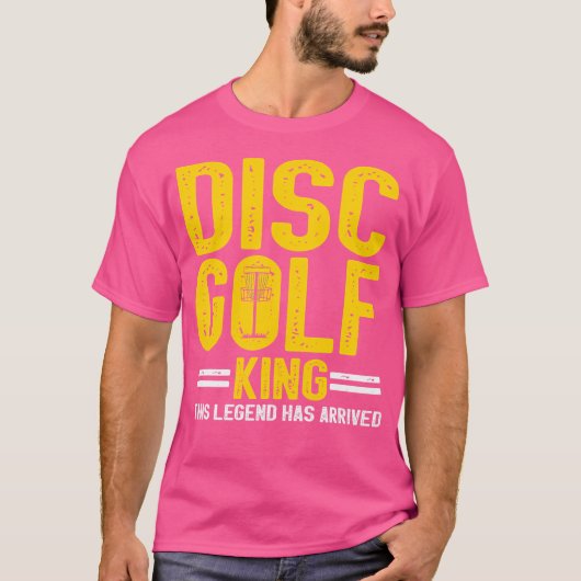 King Disk Golf Disc Golf T-Shirt (Vorderseite)