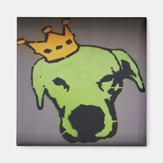 King Dog Magnet (Vorne)