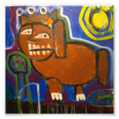 King Dog von Roberto & John Fotodruck (Vorne)