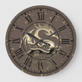 King Dragon Spirit Große Wanduhr (Vorderseite)