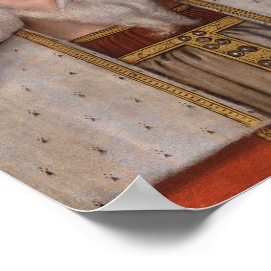 King Edward III Poster (Ecke)