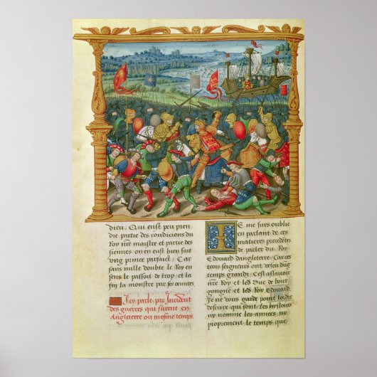 King Edward III Waging War at the Battle of Poster (Vorne)
