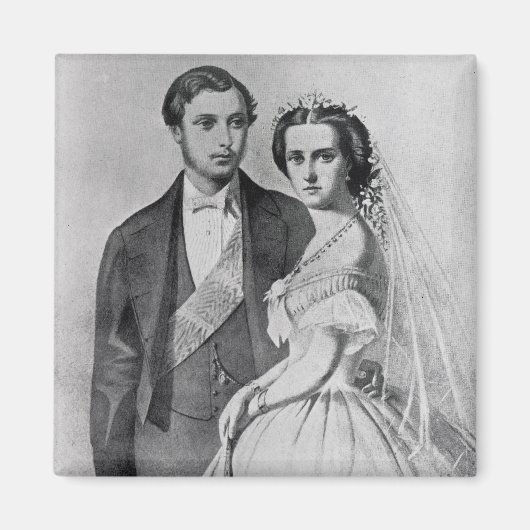 King Edward und Queen Alexandra Magnet (Vorne)