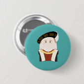 King Edward VI Button (Vorne & Hinten)