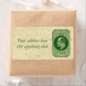 King Edward VII Prepaid Envelope Postage Briefmark (Insitu)