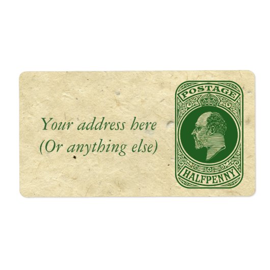 King Edward VII Prepaid Envelope Postage Briefmark (Vorne)