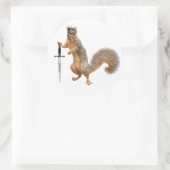 King Eichhörnchen Stickers (Tasche)